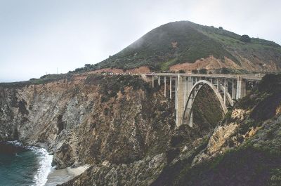 bridge over coastal water