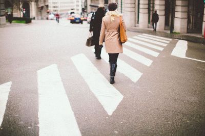 people on crosswalk