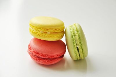 colorful macarons