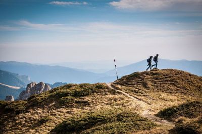 two hikers