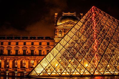 palace at night