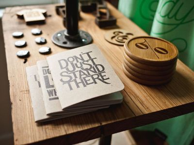 miscellaneous items on a table