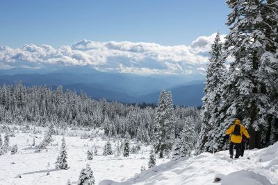 snowy mountain