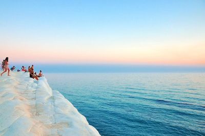 beautiful sky and sea