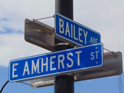 crossing with street names