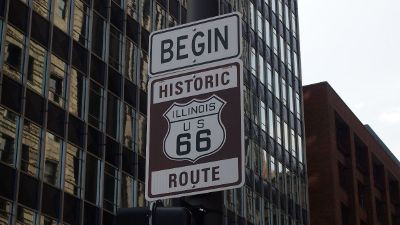 route 66 sign