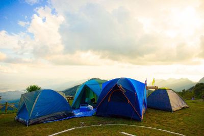 group campsite