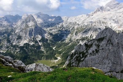 green mountain landscape