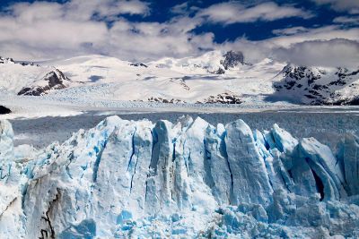 tip of glacier