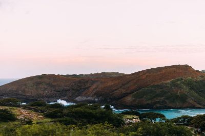 valley with a river