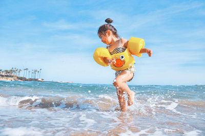 girl in beach