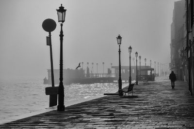 down on the pier