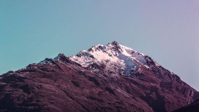 snow covered mountain