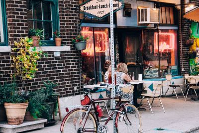 cafe storefront