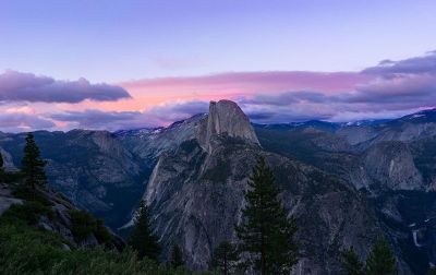 mountain sunset