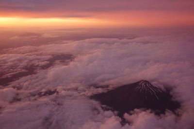 beautiful inactive volcano