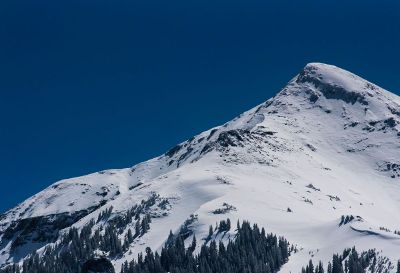 fresh mountain snow