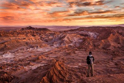 barren rocky land