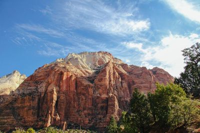 red rock formation