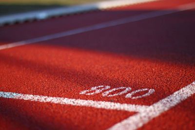 track side image of lane markings and measures