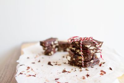 sweet treats tied with striped string