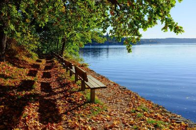 benches waterside