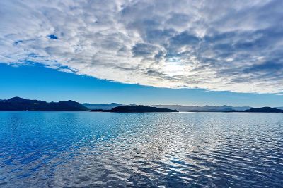 view from the sea