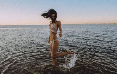 windy summer day