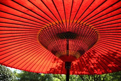 red umbrella