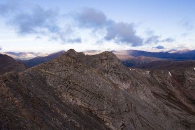 mountains in the valley