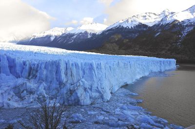 end of glacier