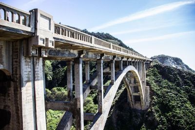 bridge in the mountain