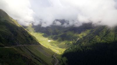 path in the valley