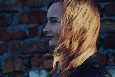 profile portrait of woman