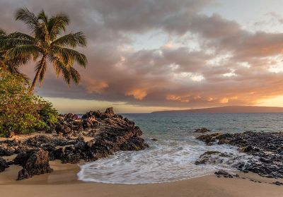 stormy beach