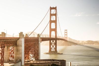 bridge in the morning