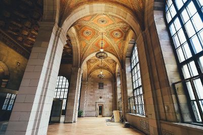 inside a church