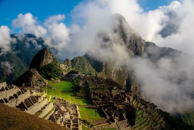 ancient city in mountains