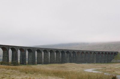 bridge in field