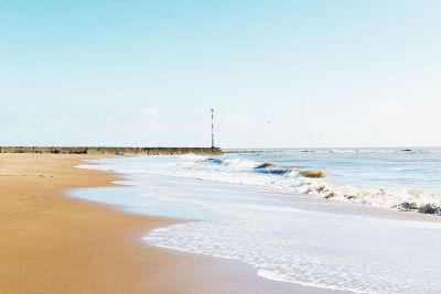 beach on a clear day