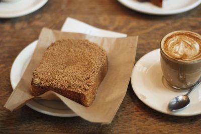 toast and coffee