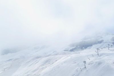 giant snowy mountain