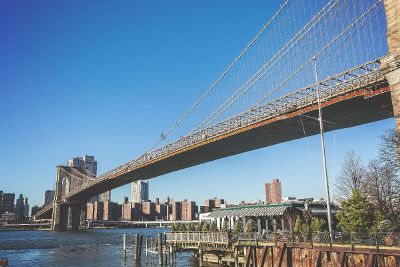 bridge in good weather