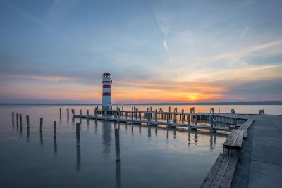 lighthouse at pier