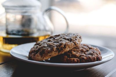 cookies on a plate