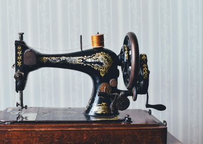 vintage sewing machine