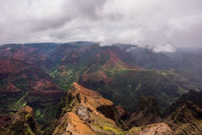 rocky ridges