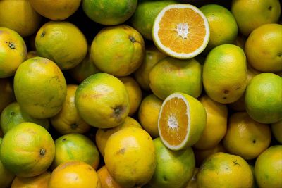 yellow citrus fruits