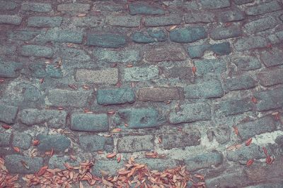 cobblestone path