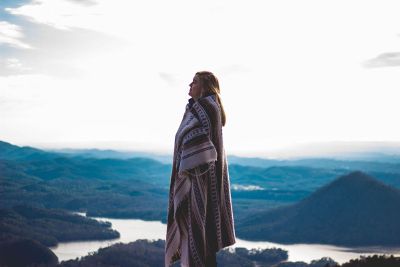 young female outdoors